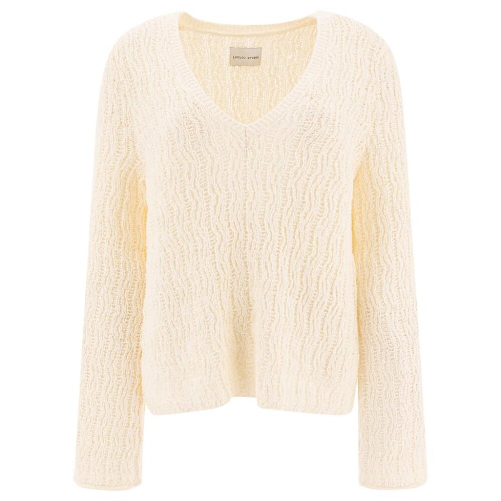Loulou Studio Komo V-Neck Sweater Tag Size M Women